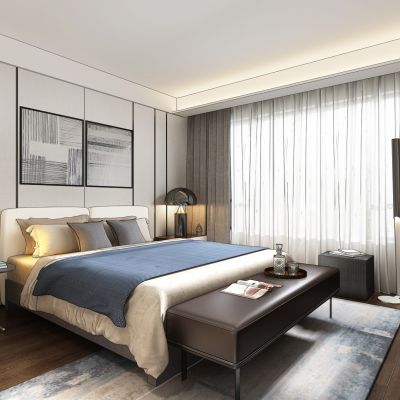 现代卧室
