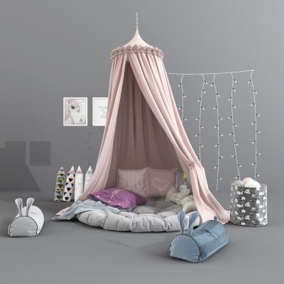 现代儿童帐篷软