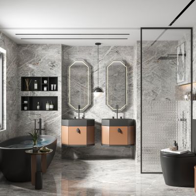 现代轻奢卫生间