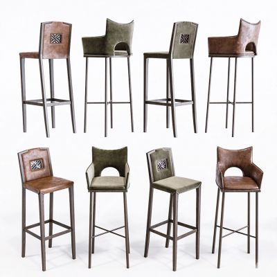 新中式吧椅组合吧椅