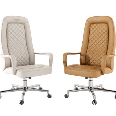 现代宾利皮革办公椅大班椅