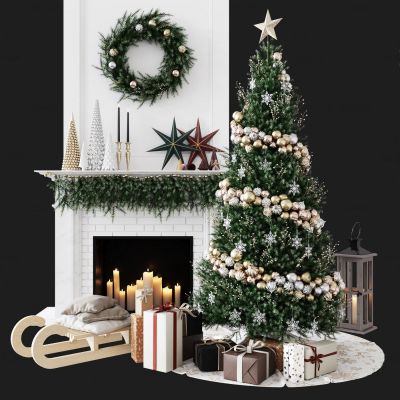 现代圣诞树礼盒