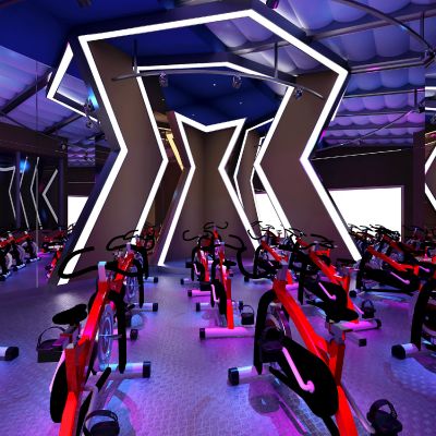 现代健身房