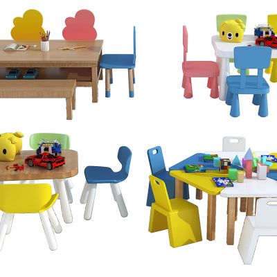 现代幼儿园儿童桌椅课桌椅