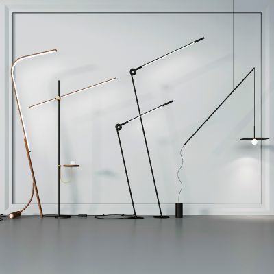 现代奥朵极简落地灯