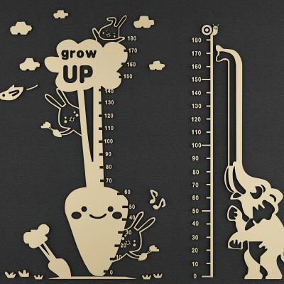 现代儿童卡通造型大型身高贴