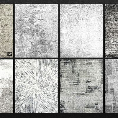 现代新中式地毯