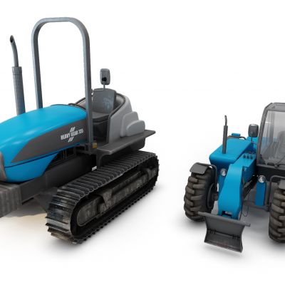 现代农用机械车