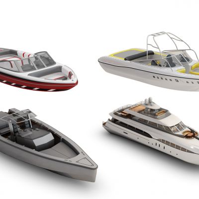 现代汽艇游艇船