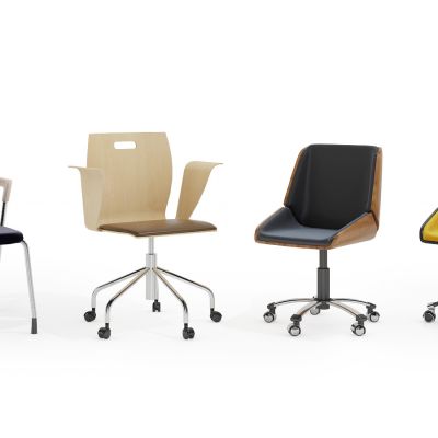 现代办公椅3D模型