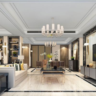 现代港式客餐厅餐桌椅