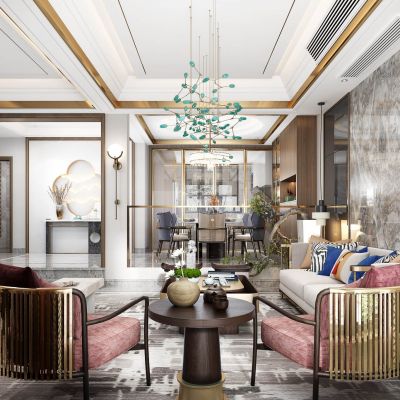 新中式轻奢客餐厅