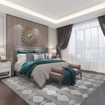 现代卧室