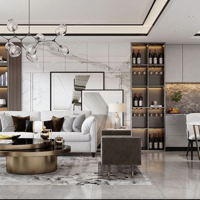 现代轻奢客餐厅