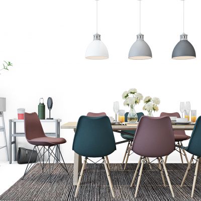 北欧现代餐桌椅