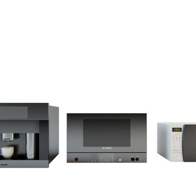 现代烤箱微波炉