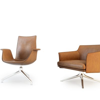 现代办公椅3D模型