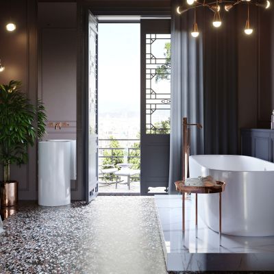 现代新中式卫生间