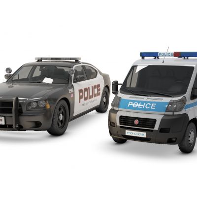 现代公羊汽车警车