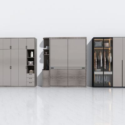 卧室衣柜，推拉门衣柜，平开门衣柜，现代轻奢衣柜，储物柜