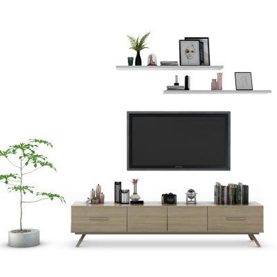 现代电视柜组合