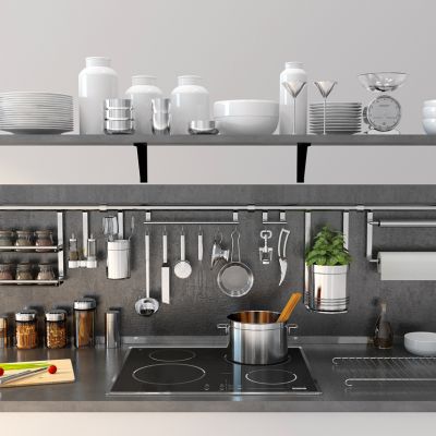 现代厨房用品灶具盘子碗厨具