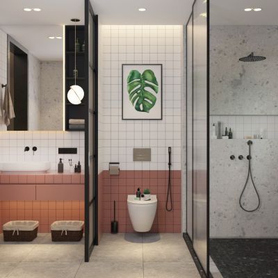 北欧现代卫生间
