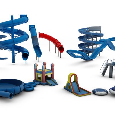 现代儿童水上游乐