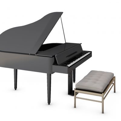 现代三角钢琴
