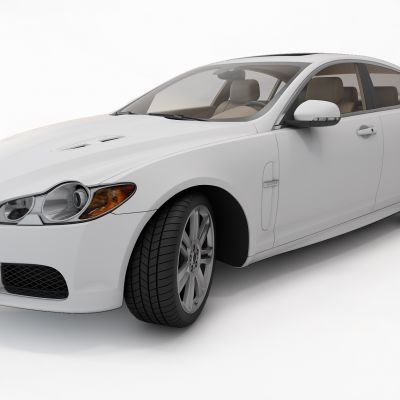 现代捷豹汽车3D模型
