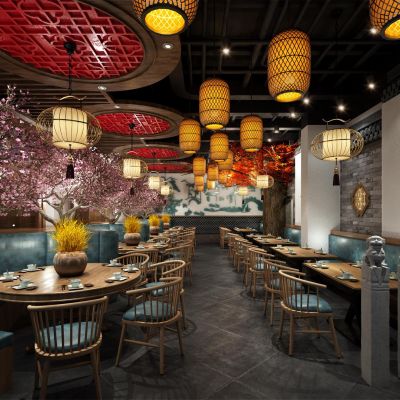 中式快餐店餐厅