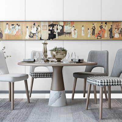 北欧现代餐桌椅