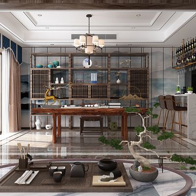 新中式客厅