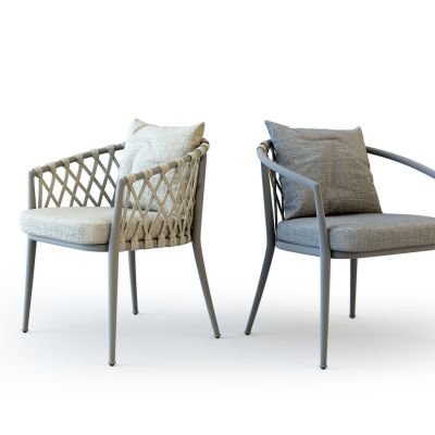 现代户外休闲椅