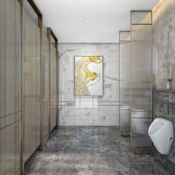 现代风格卫生间