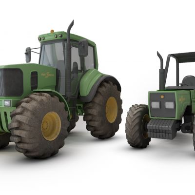 现代农用机械车