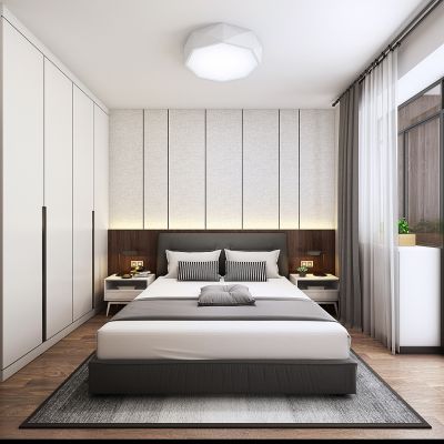 现代卧室