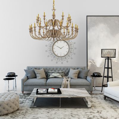 简欧式沙发3D模型