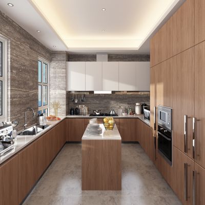 现代厨房橱柜用品