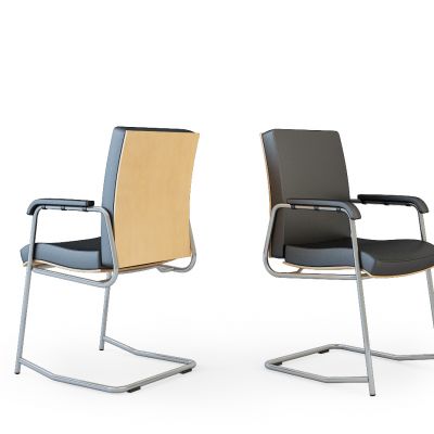 现代办公椅工字椅