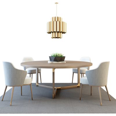 现代餐桌椅组合