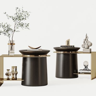 现代轻奢床头柜