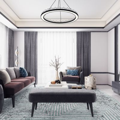 新中式现代客厅