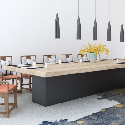 现代会议洽谈桌