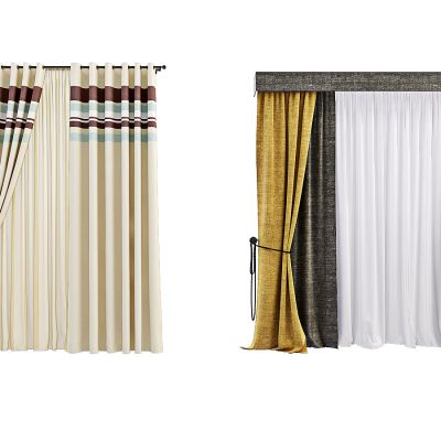 现代窗帘