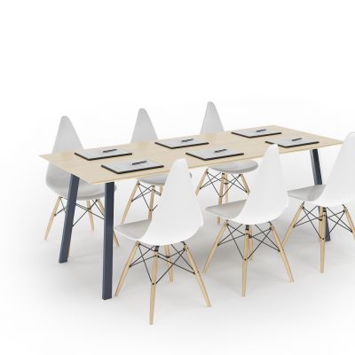 现代办公桌椅组合