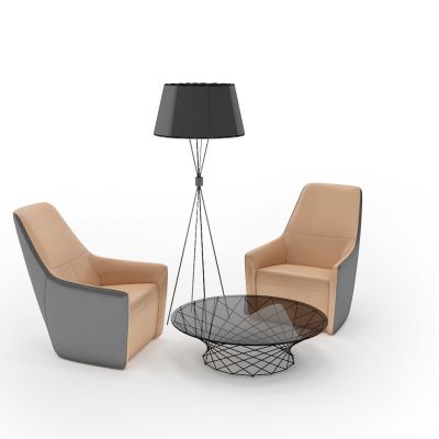 现代休闲洽谈桌椅