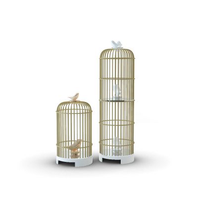 现代鸟笼装饰
