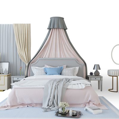 欧式床室女儿房