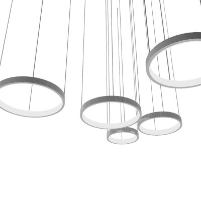 现代圆形吊灯